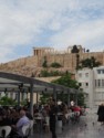 The Parthenon looms above the museum
